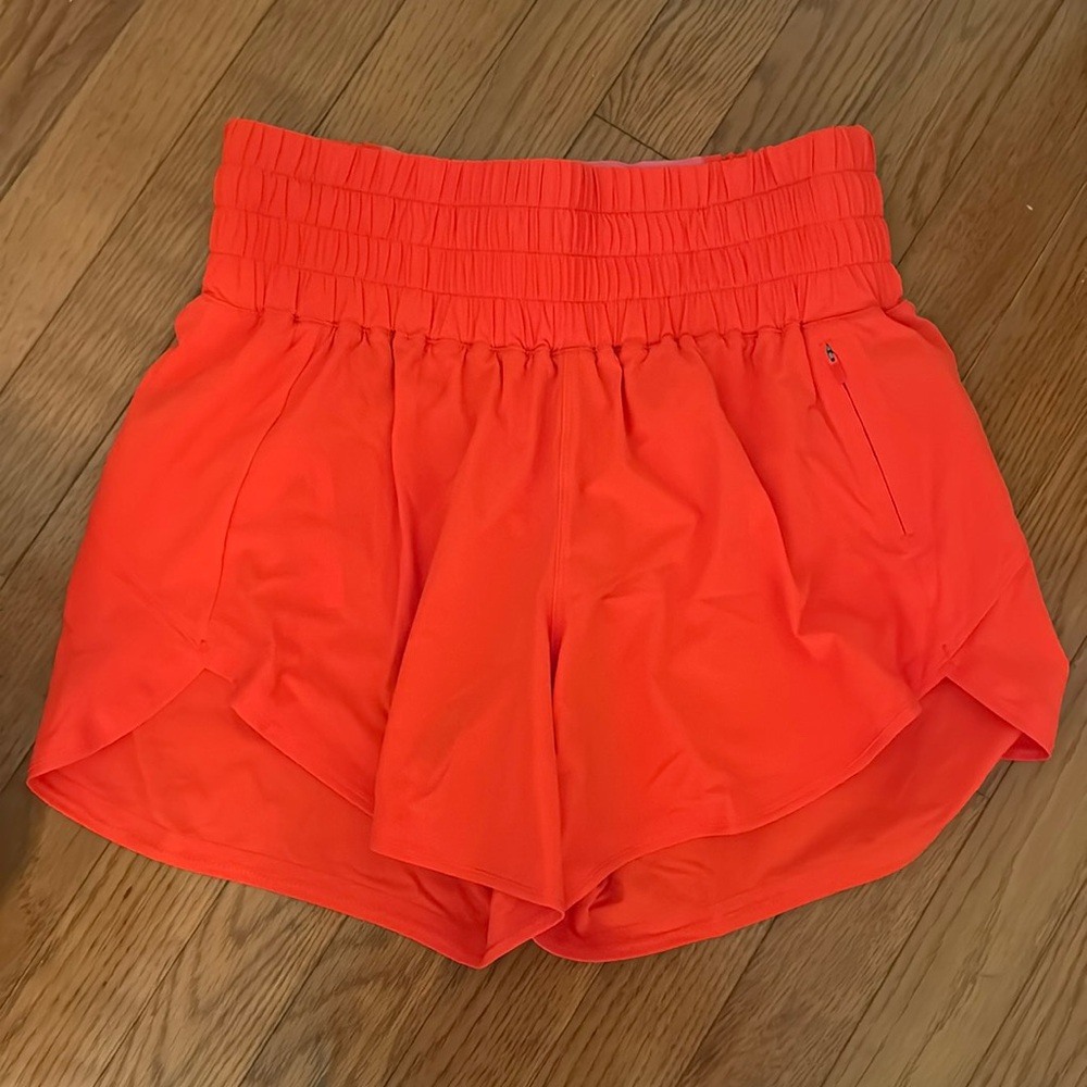 Outdoor voices Light Speed 3” Shorts Cardinal color